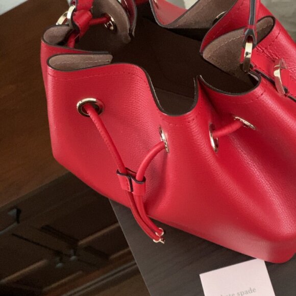 Pre-owned Kate Spade Bucket Bag - Red Color - Picture 3 of 3